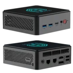 Pulcro TurnKey Two Mini PC - Compact, high-performance device with dual 2.5Gbps LAN ports, multiple USB ports, and modern design