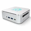 Pulcro.io TurnKey Node Mini PC compact aluminum computer with USB-C, USB ports and quiet cooling design