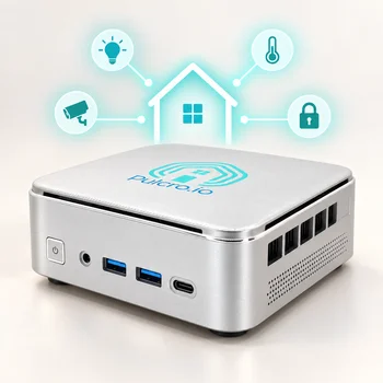 Home Assistant Preinstalled on TurnKey Node Pulcro.io TurnKey Node mini PC with Home Assistant preinstalled for smart home automation