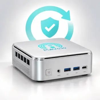 TurnKey Node With Built-In Recovery Tools Pulcro.io TurnKey Node with built-in system recovery symbol